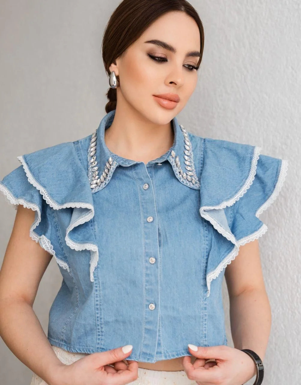 Denim shirt
